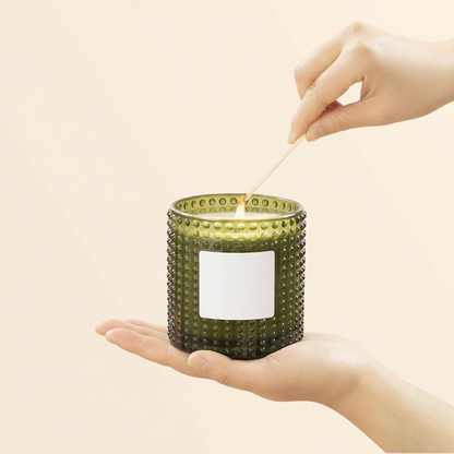 LA JOLIE MUSE Scented Candles, Holiday Candles for Home Scented, Woodiness Fragrance, Natural Soy Wax Candles, 75 Hours Long Burning, 10oz